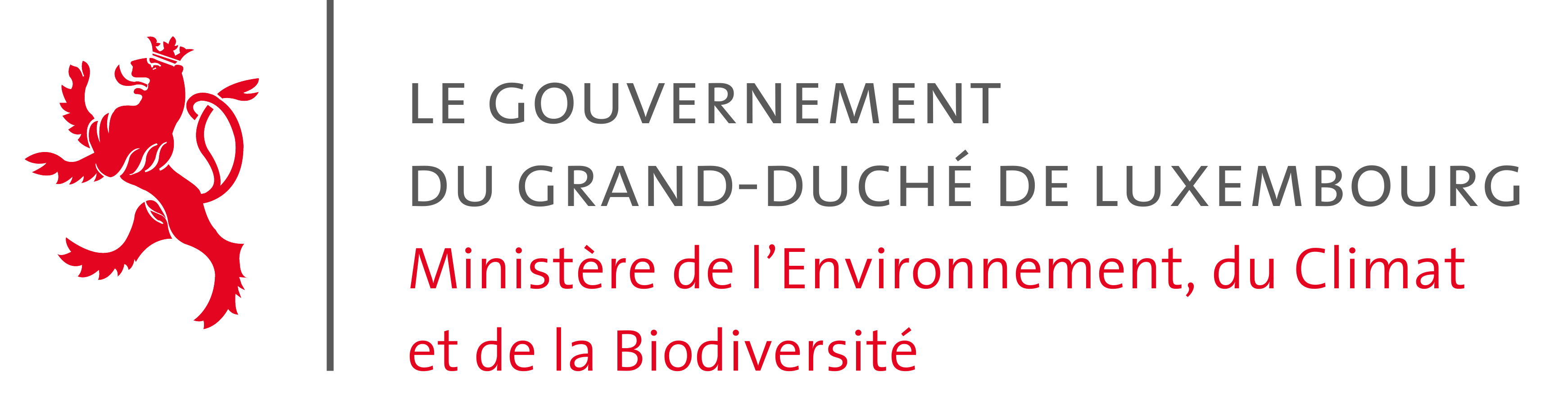 Le gouvernement du Grand-duché de Luxembourg - Ministère de l'environnement, du climat et de la biodiversité